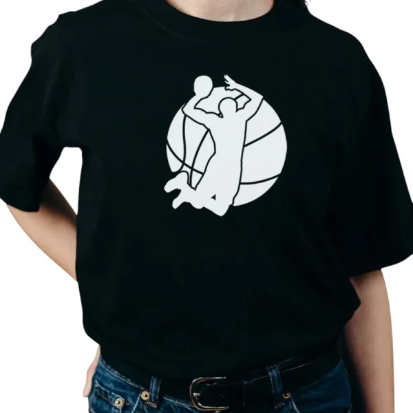 Basketball Winner Champion TShirt - Black