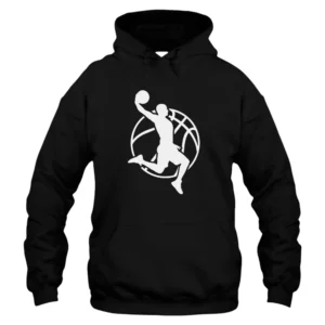 Life Is Basketball Hoodie - Black