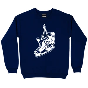 Hockey Shoes Sweatshirt – Navy