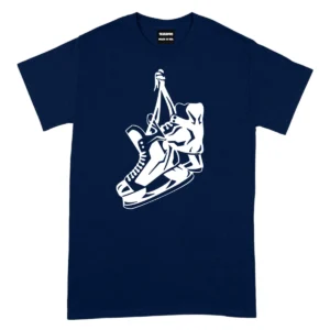 Hockey Shoes TShirt – Navy
