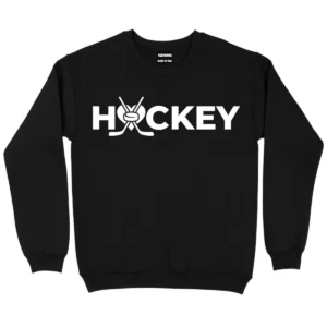 Hockey Winner Sweatshirt – Black