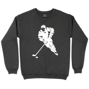 I Love Playing Hockey Sweatshirt – DarkGrey