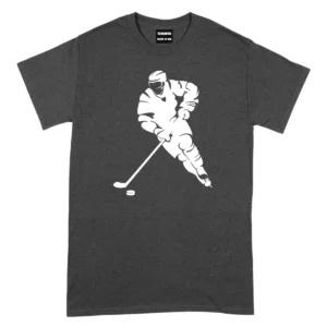 I Love Playing Hockey TShirt – DarkGrey