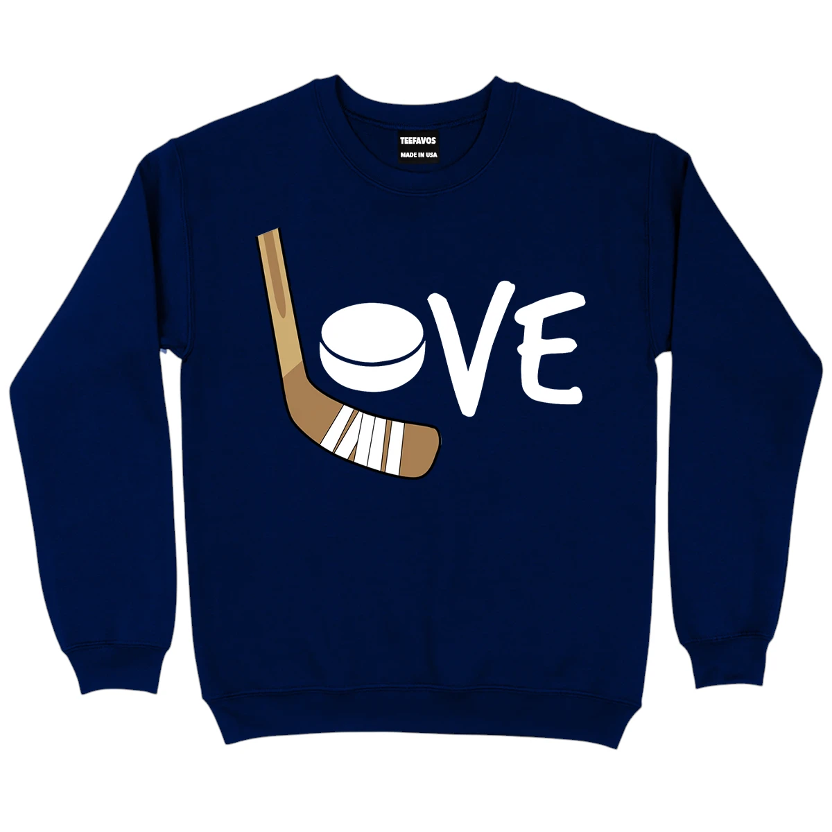 Love Hockey Sweatshirt – Navy Love Hockey Sweatshirt – Navy