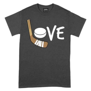 Love Hockey TShirt – DarkGrey