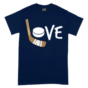 Love Hockey TShirt – Navy